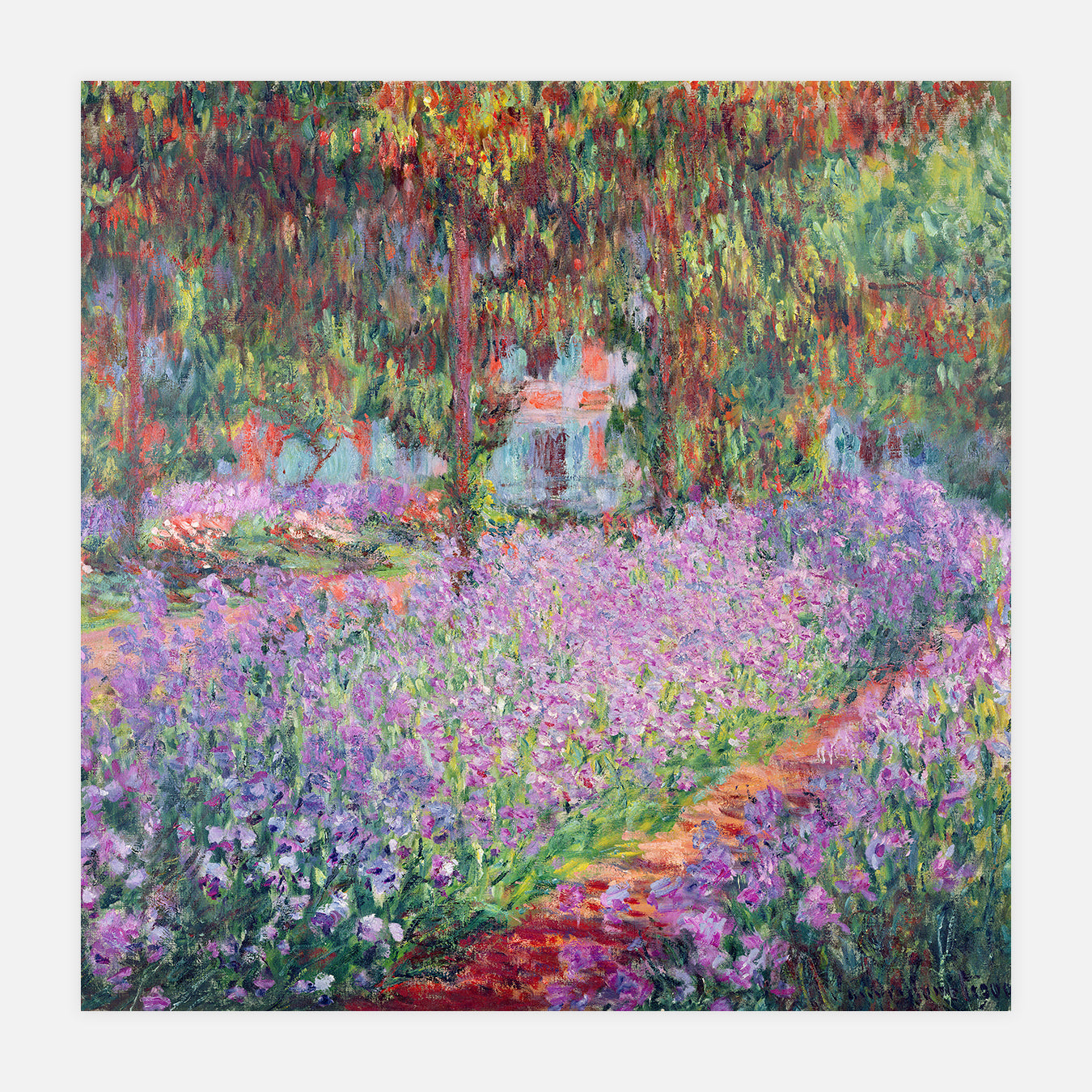 Le jardin de l'artiste à Giverny