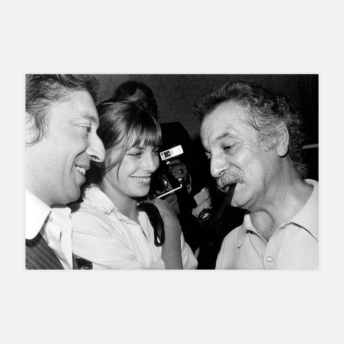 Brassens avec Jane Birkin et Gainsbourg