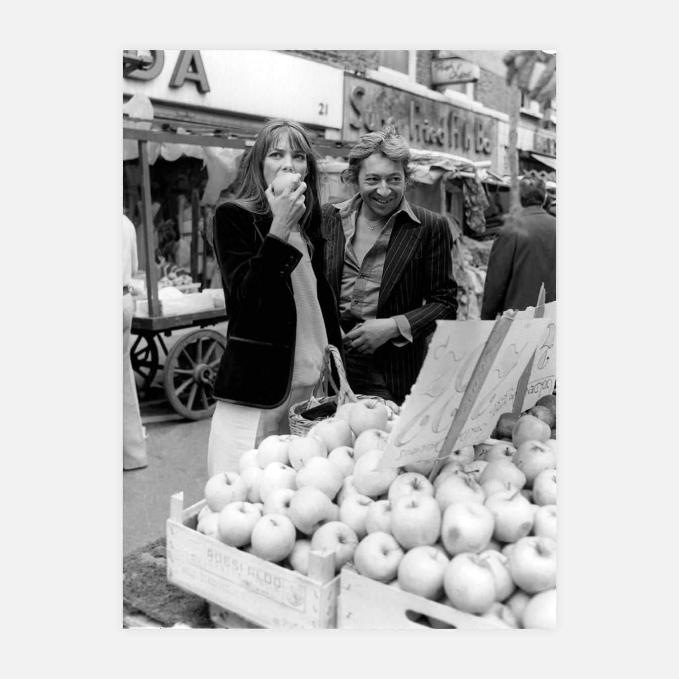 Jane Birkin et Gainsbourg à Londres