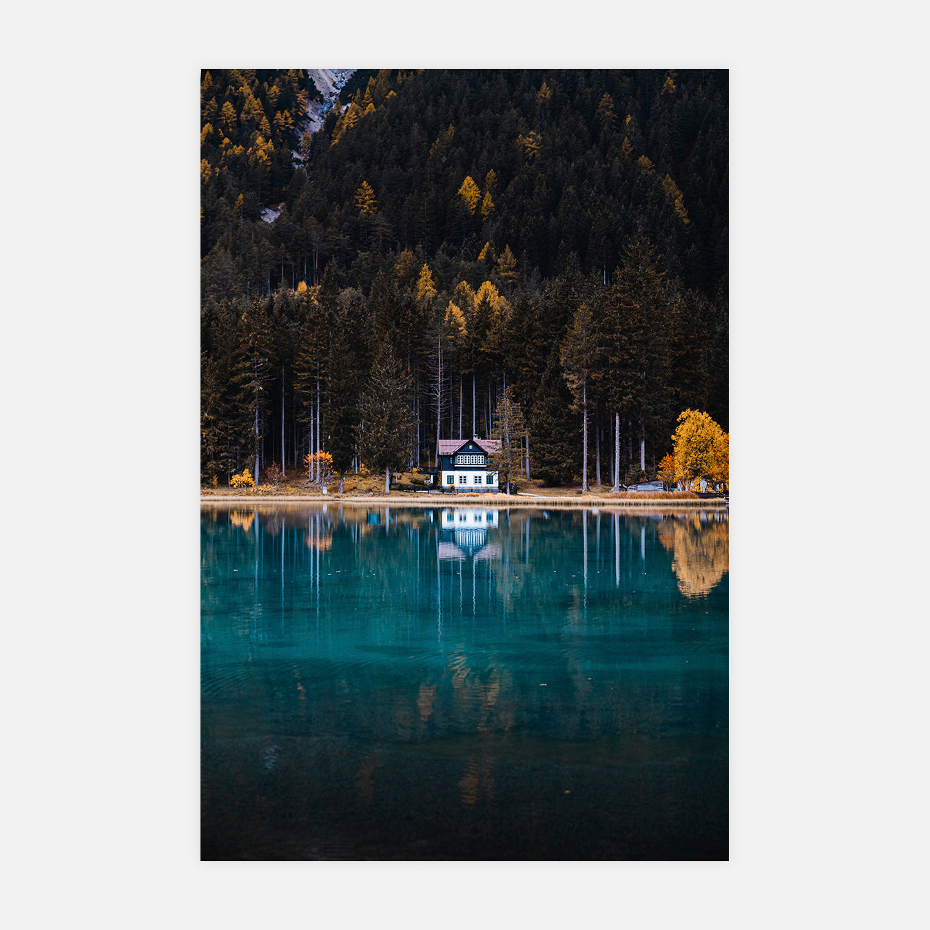 La cabane du lac de Dobbiaco