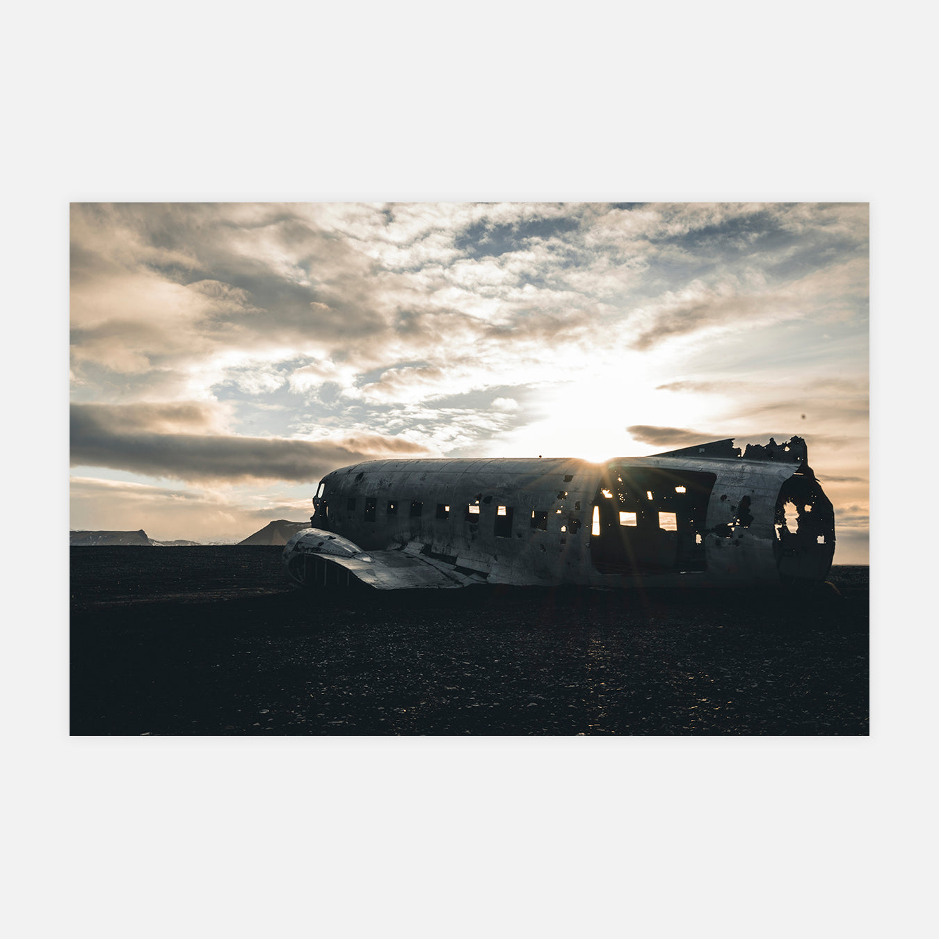 Lever du soleil DC-3