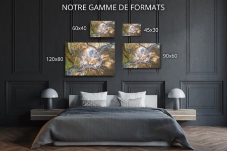 Photo riviere geothermale formats deco